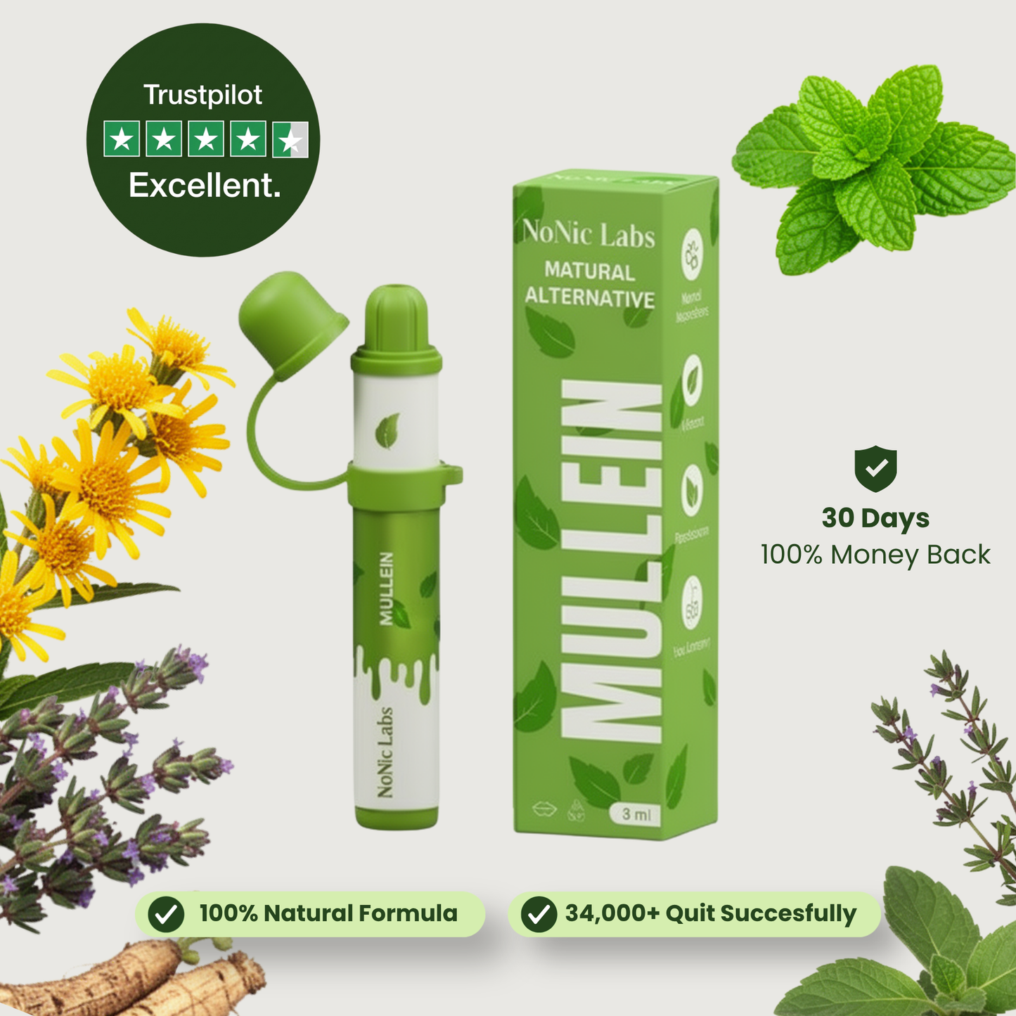 NoNic™ Nicotine Free Inhaler Stick